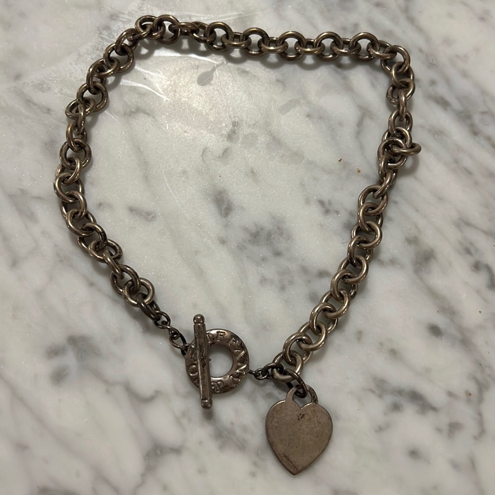 Return to Tiffany® Heart Tag Toggle Necklace